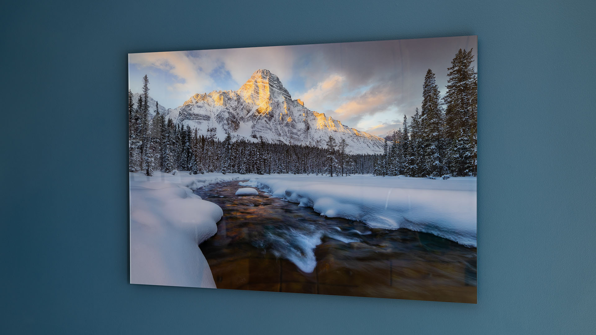 beautiful acrylic print lanscape photography